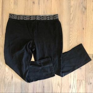 Black Leggings, Size Large